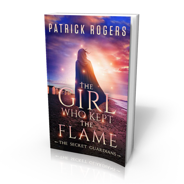 3D rendering of The Girl Who Kept the Flame by Patrick Rogers.